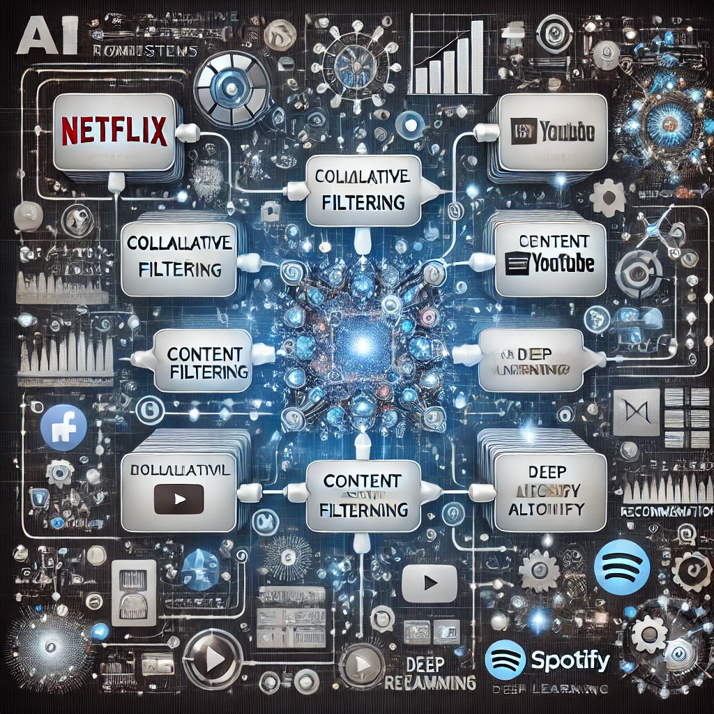 AI 기반 추천 시스템의 원리 이미지